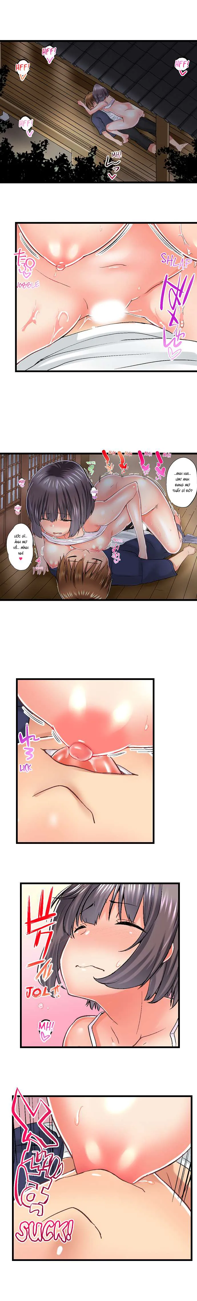 HentaiVN.net - Ảnh 6 - Anh trai trượt vào trong tôi khi tắm chung [Overflow | Jitsu Wa Ima Haittemasu.... Ofuro De Onii-Chan No Katai Are Ga...] - Chap 66