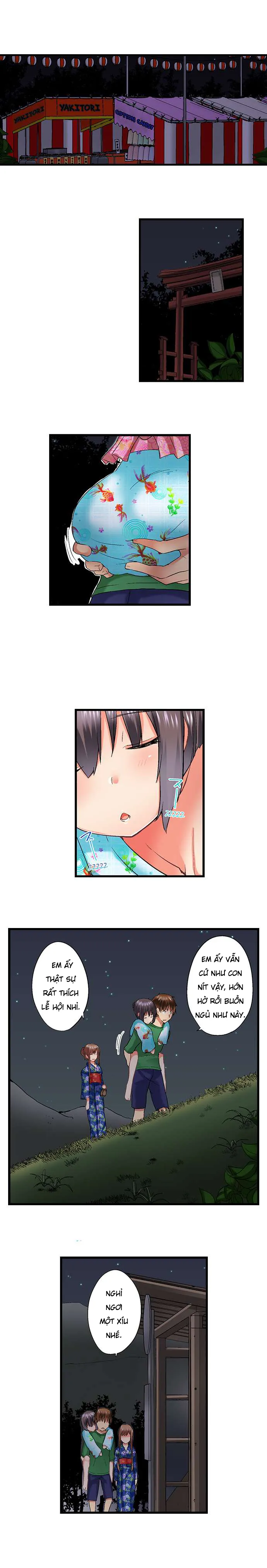 HentaiVN.net - Ảnh 10 - Anh trai trượt vào trong tôi khi tắm chung [Overflow | Jitsu Wa Ima Haittemasu.... Ofuro De Onii-Chan No Katai Are Ga...] - Chap 67