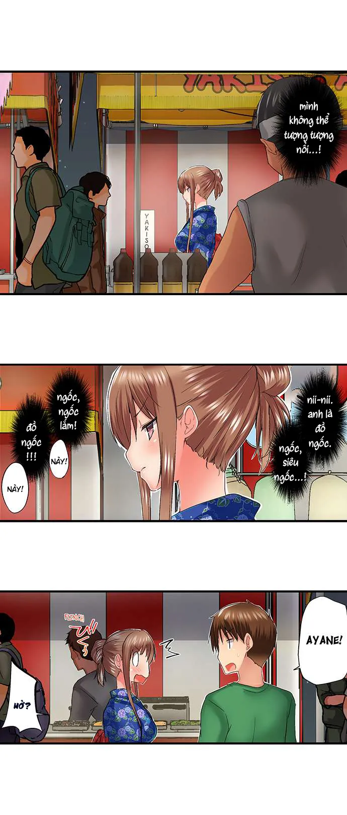 HentaiVN.net - Ảnh 7 - Anh trai trượt vào trong tôi khi tắm chung [Overflow | Jitsu Wa Ima Haittemasu.... Ofuro De Onii-Chan No Katai Are Ga...] - Chap 67