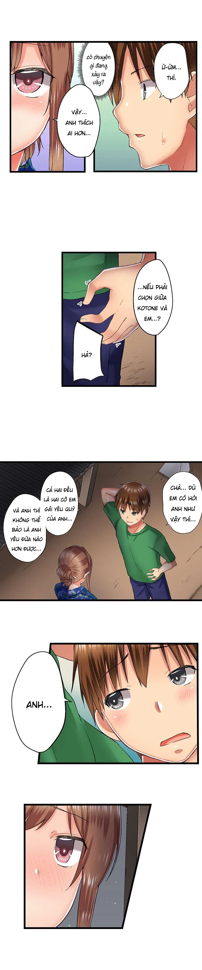 HentaiVN.net - Ảnh 5 - Anh trai trượt vào trong tôi khi tắm chung [Overflow | Jitsu Wa Ima Haittemasu.... Ofuro De Onii-Chan No Katai Are Ga...] - Chap 68