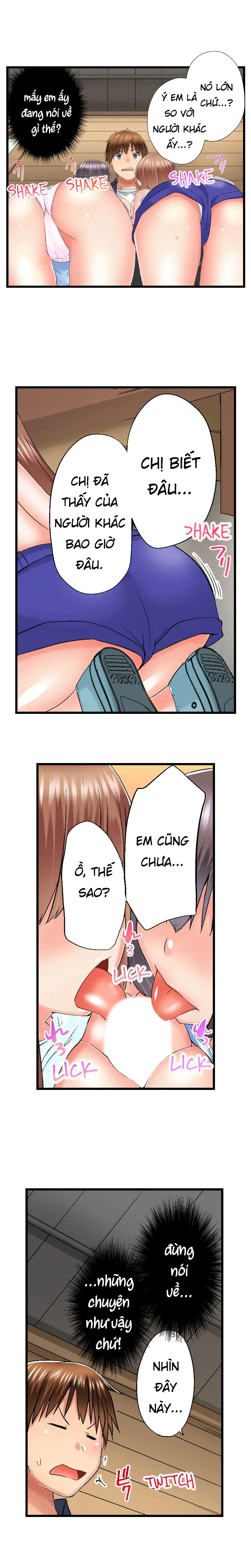 HentaiVN.net - Ảnh 9 - Anh trai trượt vào trong tôi khi tắm chung [Overflow | Jitsu Wa Ima Haittemasu.... Ofuro De Onii-Chan No Katai Are Ga...] - Chap 71