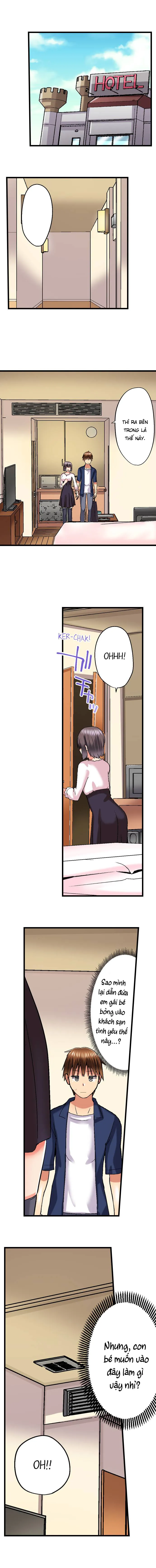 HentaiVN.net - Ảnh 10 - Anh trai trượt vào trong tôi khi tắm chung [Overflow | Jitsu Wa Ima Haittemasu.... Ofuro De Onii-Chan No Katai Are Ga...] - Chap 76