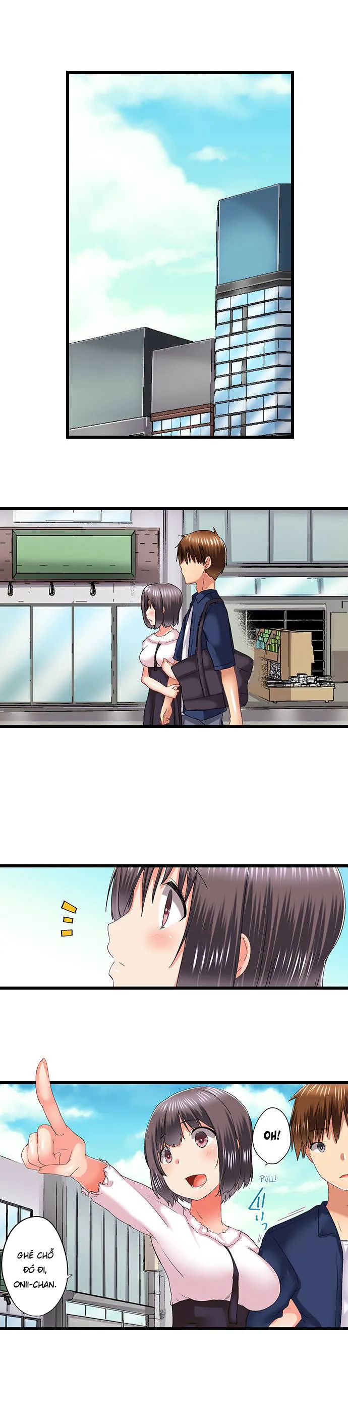 HentaiVN.net - Ảnh 8 - Anh trai trượt vào trong tôi khi tắm chung [Overflow | Jitsu Wa Ima Haittemasu.... Ofuro De Onii-Chan No Katai Are Ga...] - Chap 76
