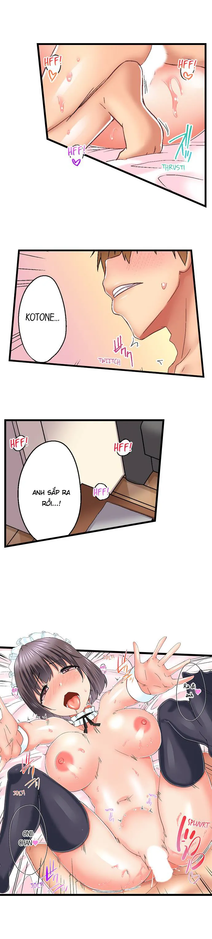 HentaiVN.net - Ảnh 9 - Anh trai trượt vào trong tôi khi tắm chung [Overflow | Jitsu Wa Ima Haittemasu.... Ofuro De Onii-Chan No Katai Are Ga...] - Chap 78