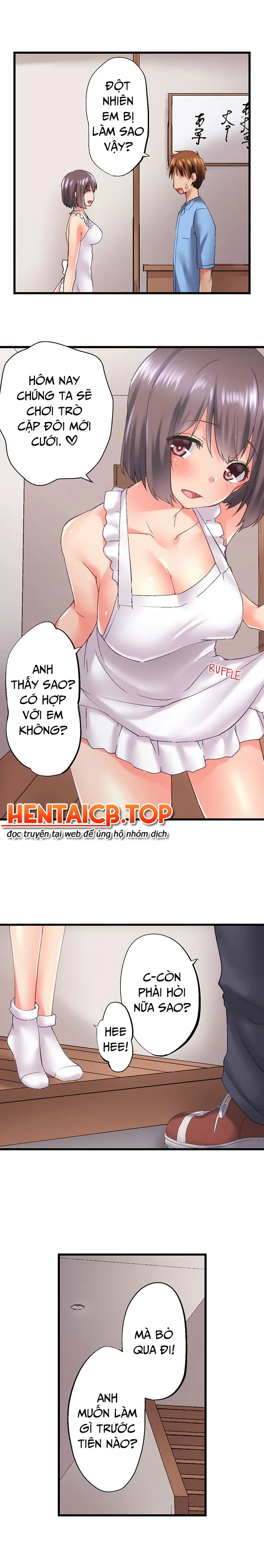 HentaiVN.net - Ảnh 4 - Anh trai trượt vào trong tôi khi tắm chung [Overflow | Jitsu Wa Ima Haittemasu.... Ofuro De Onii-Chan No Katai Are Ga...] - Chap 82