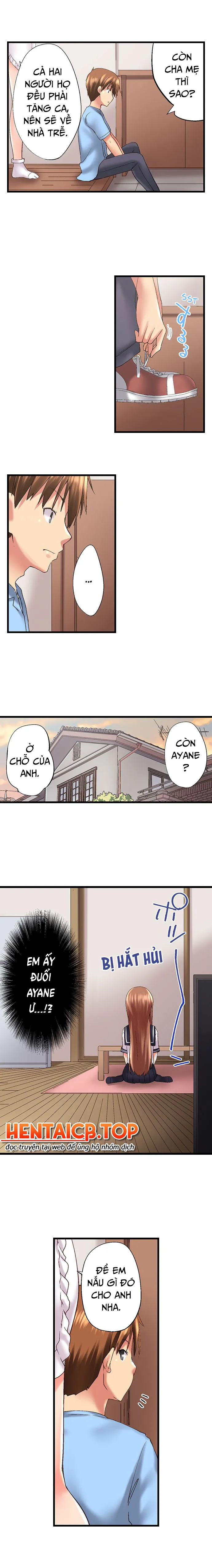 HentaiVN.net - Ảnh 6 - Anh trai trượt vào trong tôi khi tắm chung [Overflow | Jitsu Wa Ima Haittemasu.... Ofuro De Onii-Chan No Katai Are Ga...] - Chap 82