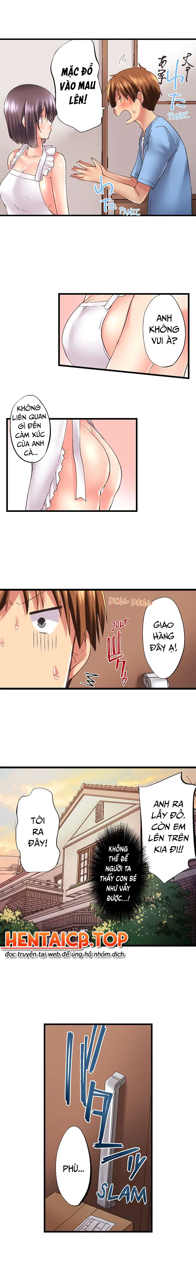 HentaiVN.net - Ảnh 8 - Anh trai trượt vào trong tôi khi tắm chung [Overflow | Jitsu Wa Ima Haittemasu.... Ofuro De Onii-Chan No Katai Are Ga...] - Chap 82
