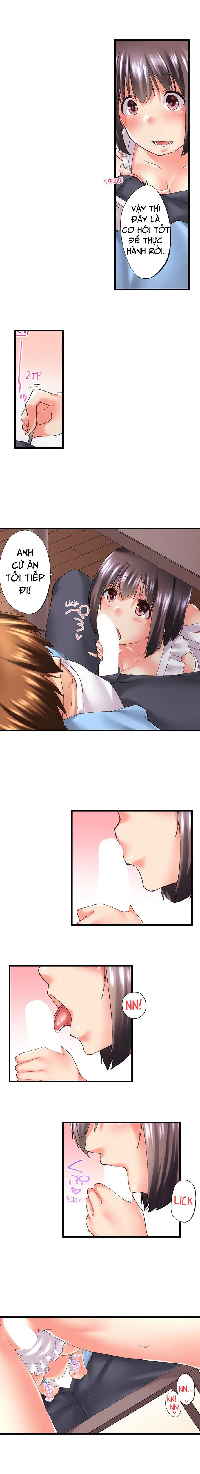 HentaiVN.net - Ảnh 5 - Anh trai trượt vào trong tôi khi tắm chung [Overflow | Jitsu Wa Ima Haittemasu.... Ofuro De Onii-Chan No Katai Are Ga...] - Chap 83