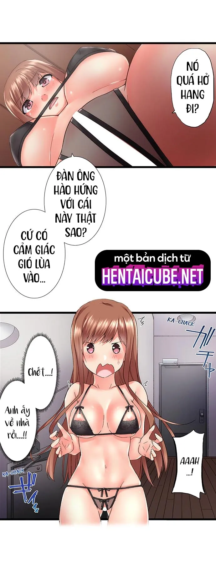 HentaiVN.net - Ảnh 7 - Anh trai trượt vào trong tôi khi tắm chung [Overflow | Jitsu Wa Ima Haittemasu.... Ofuro De Onii-Chan No Katai Are Ga...] - Chap 85