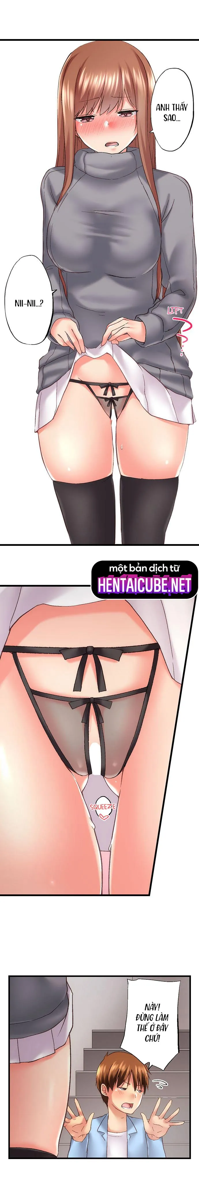 HentaiVN.net - Ảnh 10 - Anh trai trượt vào trong tôi khi tắm chung [Overflow | Jitsu Wa Ima Haittemasu.... Ofuro De Onii-Chan No Katai Are Ga...] - Chap 86