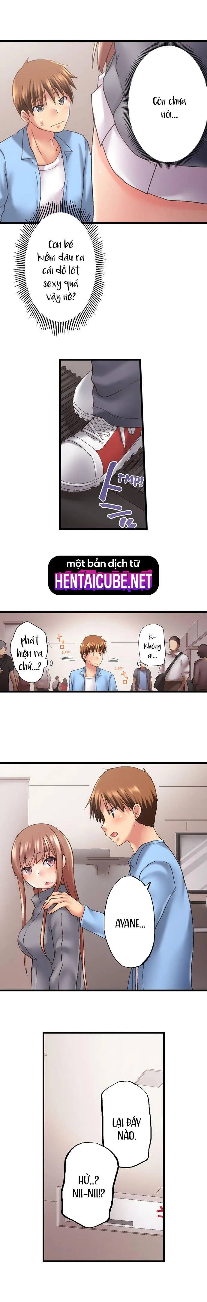 HentaiVN.net - Ảnh 7 - Anh trai trượt vào trong tôi khi tắm chung [Overflow | Jitsu Wa Ima Haittemasu.... Ofuro De Onii-Chan No Katai Are Ga...] - Chap 86