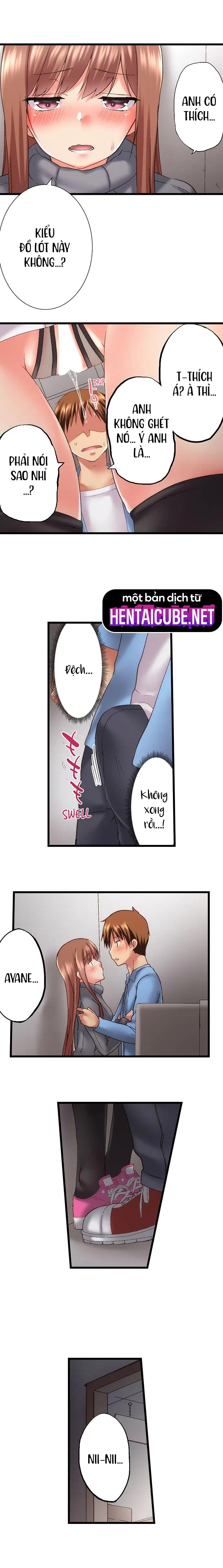 HentaiVN.net - Ảnh 3 - Anh trai trượt vào trong tôi khi tắm chung [Overflow | Jitsu Wa Ima Haittemasu.... Ofuro De Onii-Chan No Katai Are Ga...] - Chap 87