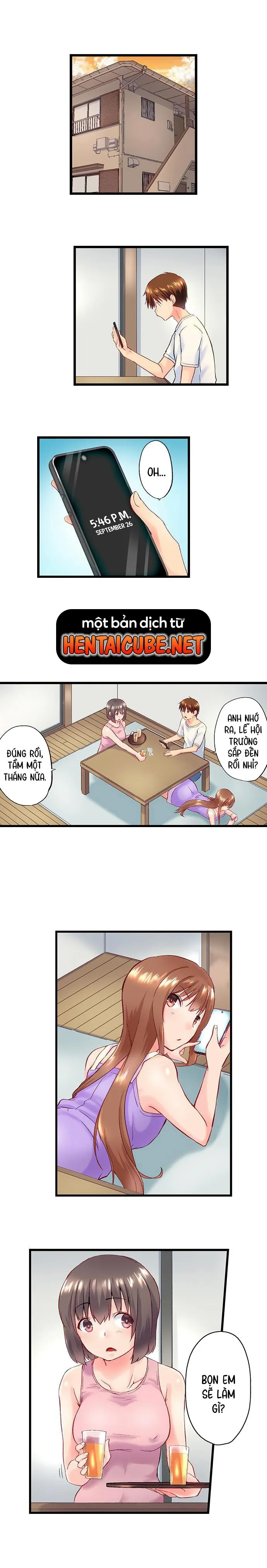 HentaiVN.net - Ảnh 3 - Anh trai trượt vào trong tôi khi tắm chung [Overflow | Jitsu Wa Ima Haittemasu.... Ofuro De Onii-Chan No Katai Are Ga...] - Chap 91