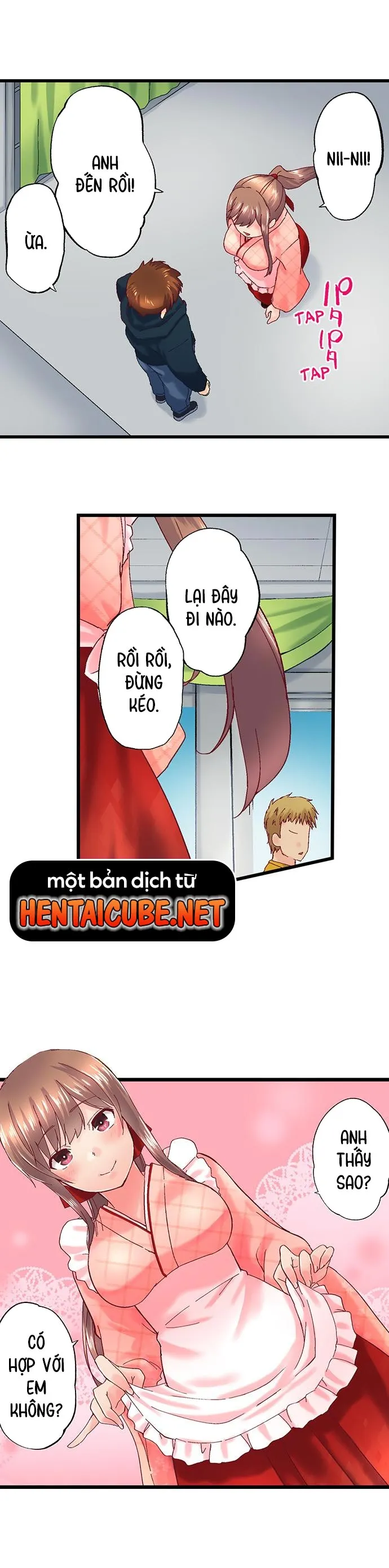 HentaiVN.net - Ảnh 6 - Anh trai trượt vào trong tôi khi tắm chung [Overflow | Jitsu Wa Ima Haittemasu.... Ofuro De Onii-Chan No Katai Are Ga...] - Chap 94