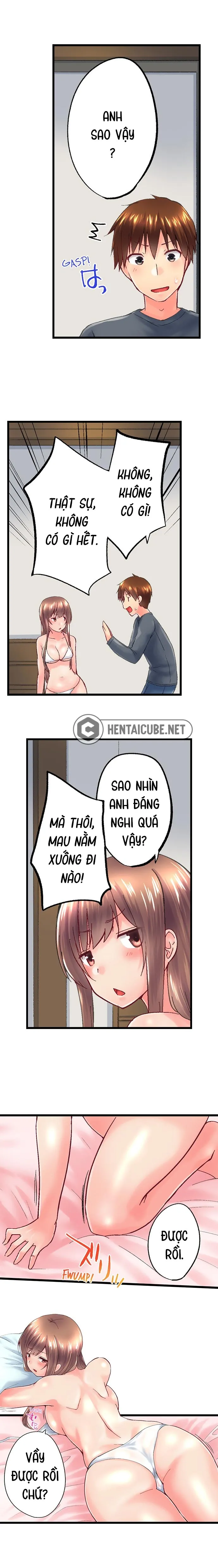 HentaiVN.net - Ảnh 5 - Anh trai trượt vào trong tôi khi tắm chung [Overflow | Jitsu Wa Ima Haittemasu.... Ofuro De Onii-Chan No Katai Are Ga...] - Chap 101