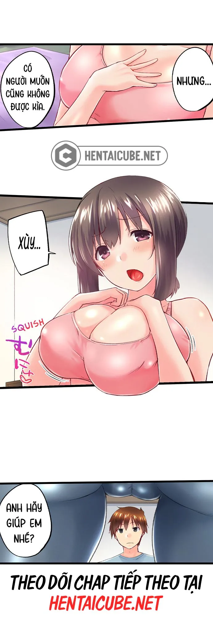 HentaiVN.net - Ảnh 9 - Anh trai trượt vào trong tôi khi tắm chung [Overflow | Jitsu Wa Ima Haittemasu.... Ofuro De Onii-Chan No Katai Are Ga...] - Chap 103