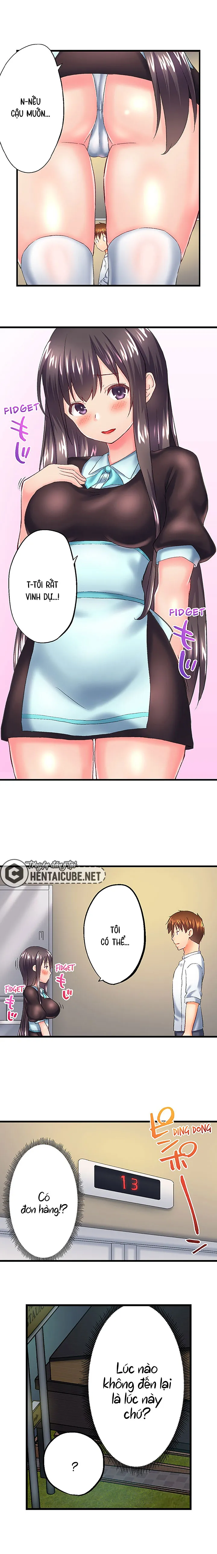 HentaiVN.net - Ảnh 8 - Anh trai trượt vào trong tôi khi tắm chung [Overflow | Jitsu Wa Ima Haittemasu.... Ofuro De Onii-Chan No Katai Are Ga...] - Chap 112