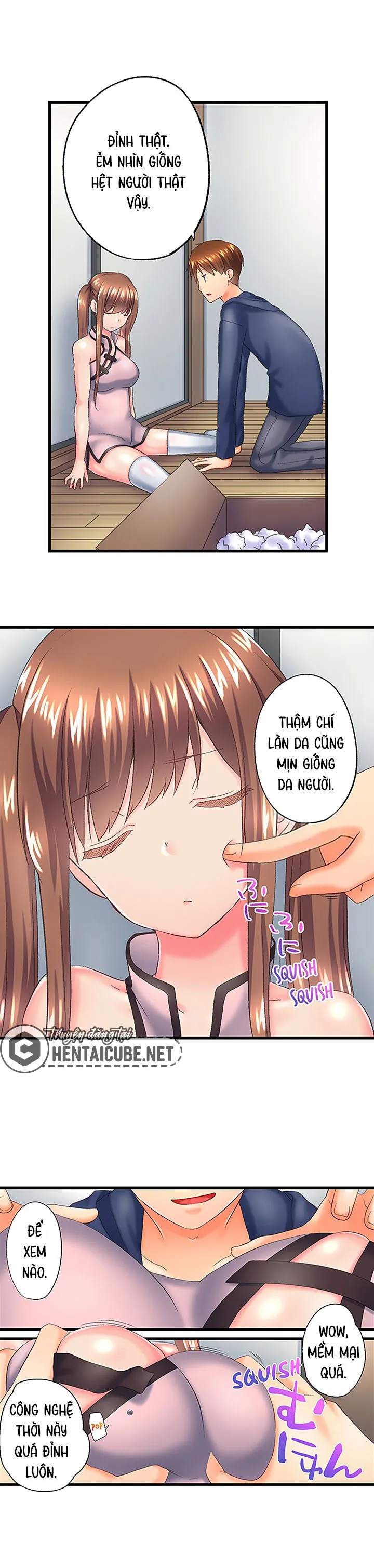 HentaiVN.net - Ảnh 6 - Anh trai trượt vào trong tôi khi tắm chung [Overflow | Jitsu Wa Ima Haittemasu.... Ofuro De Onii-Chan No Katai Are Ga...] - Chap 113