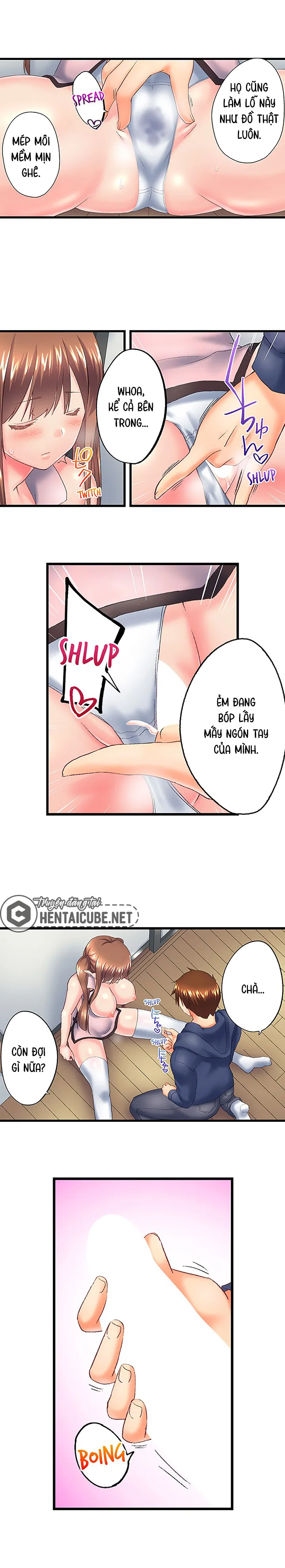 HentaiVN.net - Ảnh 8 - Anh trai trượt vào trong tôi khi tắm chung [Overflow | Jitsu Wa Ima Haittemasu.... Ofuro De Onii-Chan No Katai Are Ga...] - Chap 113