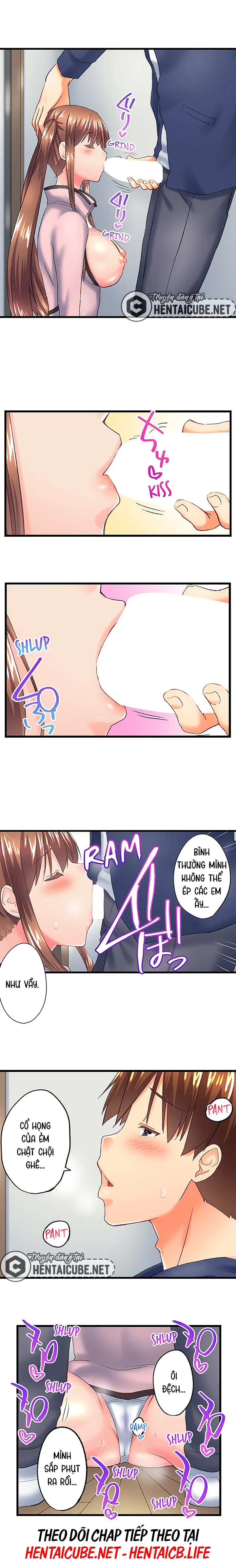 HentaiVN.net - Ảnh 9 - Anh trai trượt vào trong tôi khi tắm chung [Overflow | Jitsu Wa Ima Haittemasu.... Ofuro De Onii-Chan No Katai Are Ga...] - Chap 113