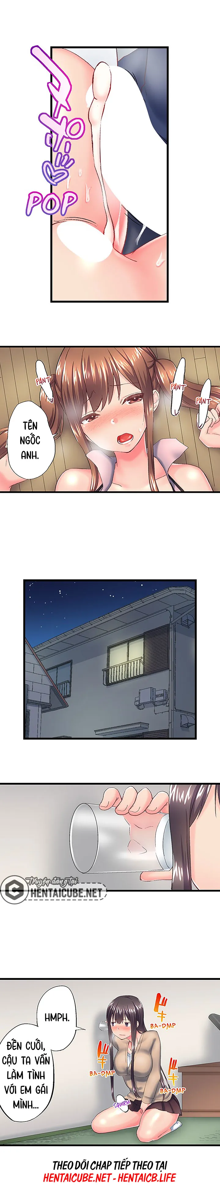 HentaiVN.net - Ảnh 9 - Anh trai trượt vào trong tôi khi tắm chung [Overflow | Jitsu Wa Ima Haittemasu.... Ofuro De Onii-Chan No Katai Are Ga...] - Chap 114