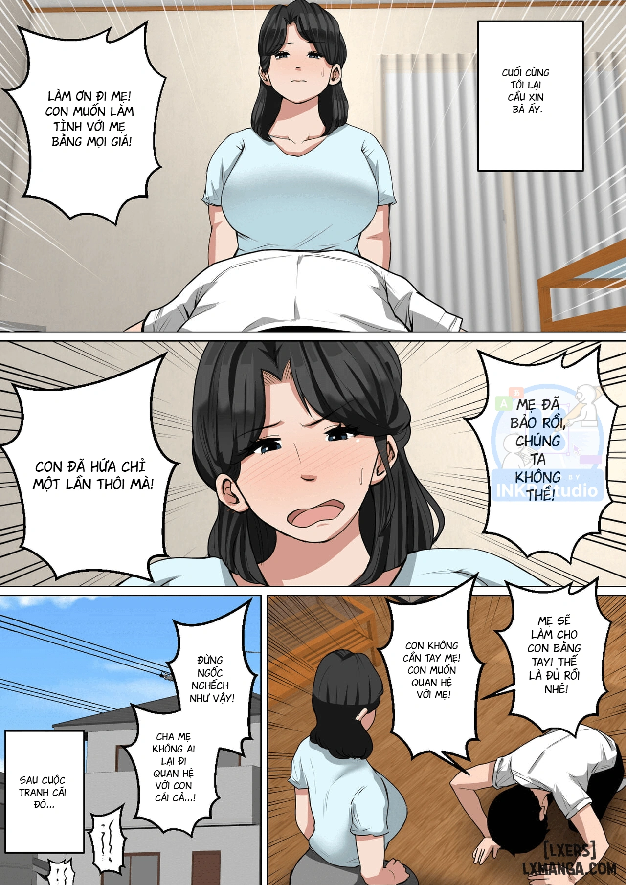 HentaiVN.net - Ảnh 5 - Mother's Hole Gets Me Hard 2 - Chap 4