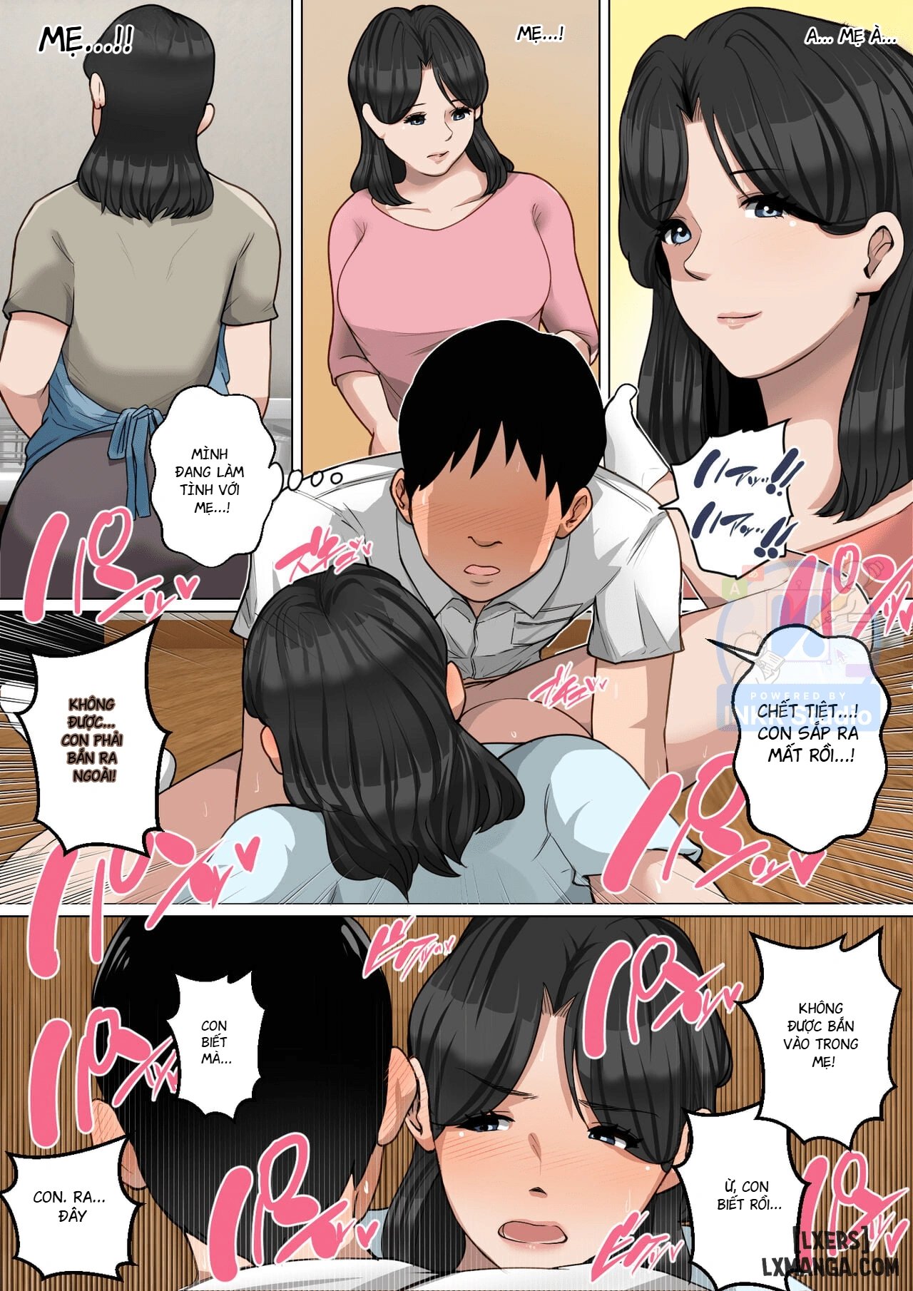 HentaiVN.net - Ảnh 8 - Mother's Hole Gets Me Hard 2 - Chap 4