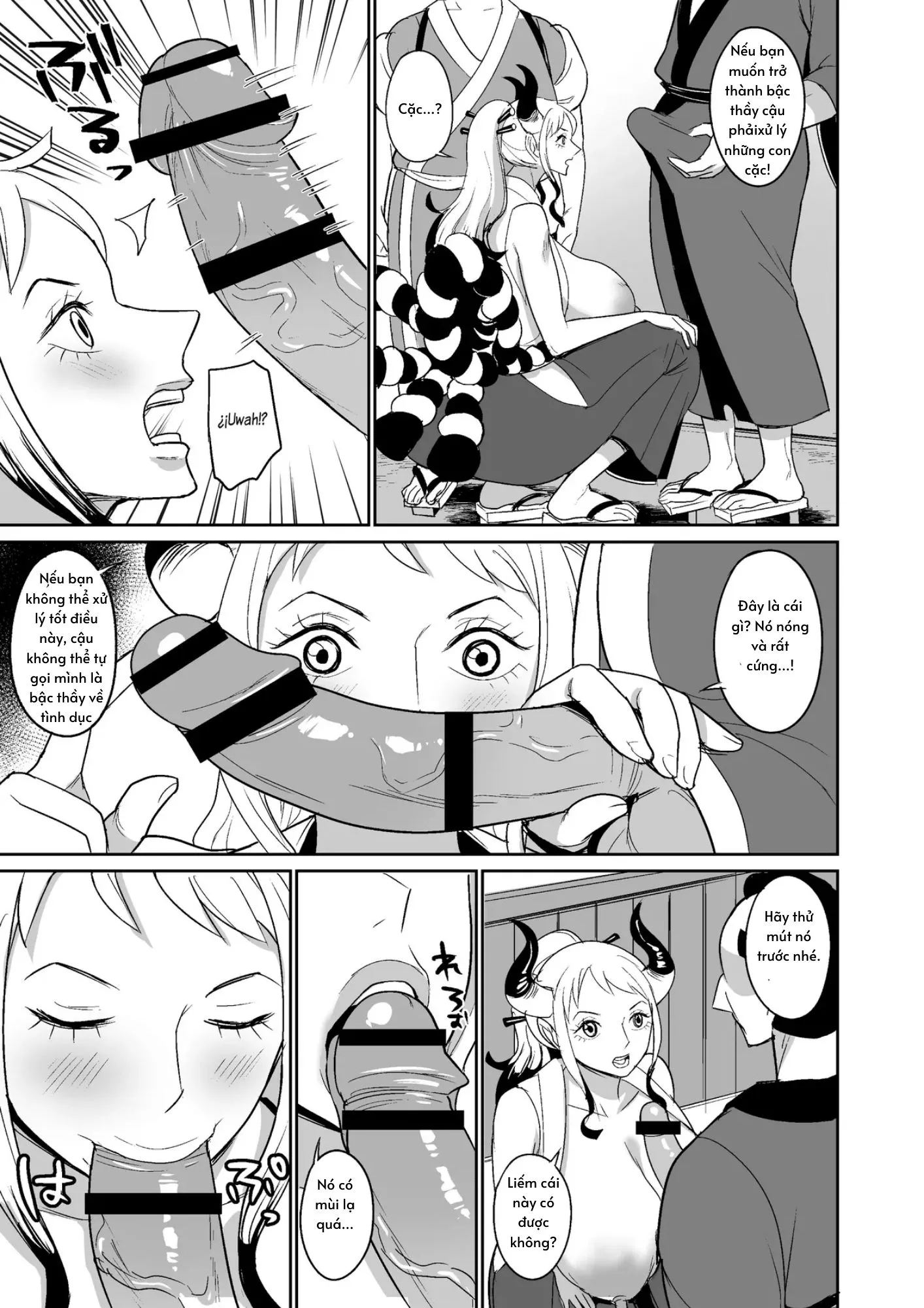 HentaiVN.net - Ảnh 7 - Yamato luyện tập trở thành bậc thầy tình dục - Chap 1