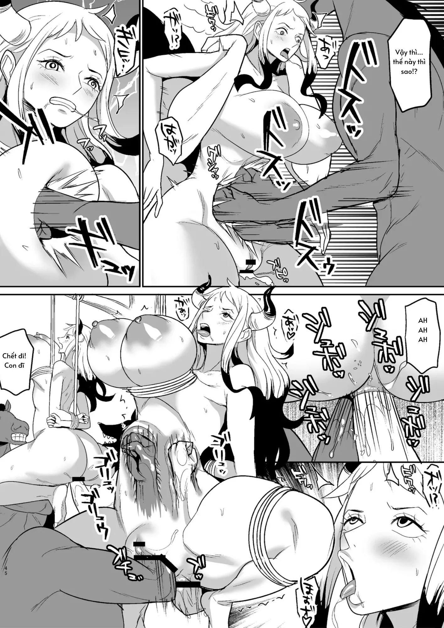 HentaiVN.net - Ảnh 9 - Yamato luyện tập trở thành bậc thầy tình dục - Chap 3