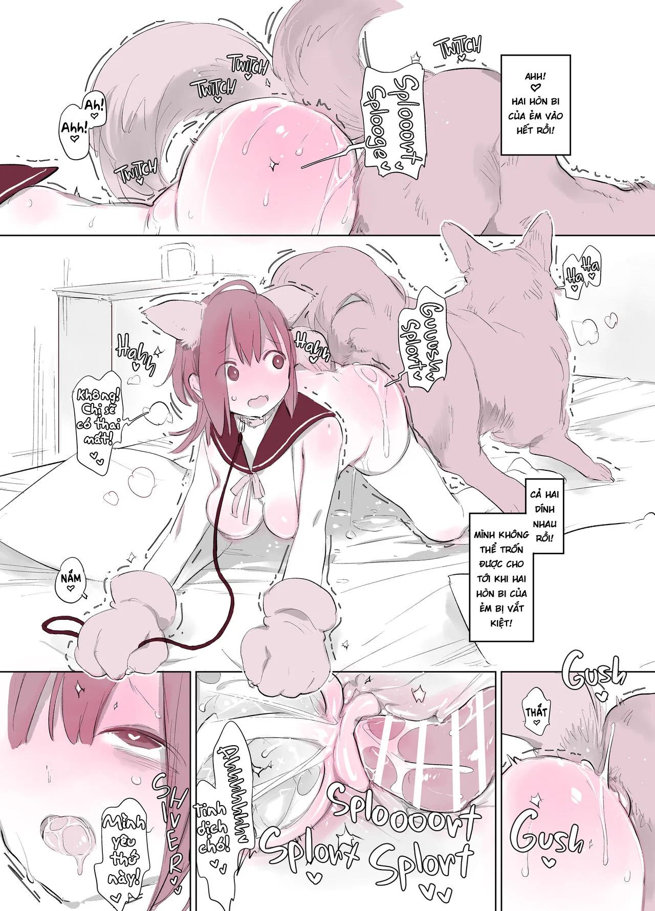 HentaiVN.net - Ảnh 14 - Nhật kí chăm sóc cho chó [ANIMAL SERVICE ; Inukan Nikki ; DogFucking Diary!] - Chap 3
