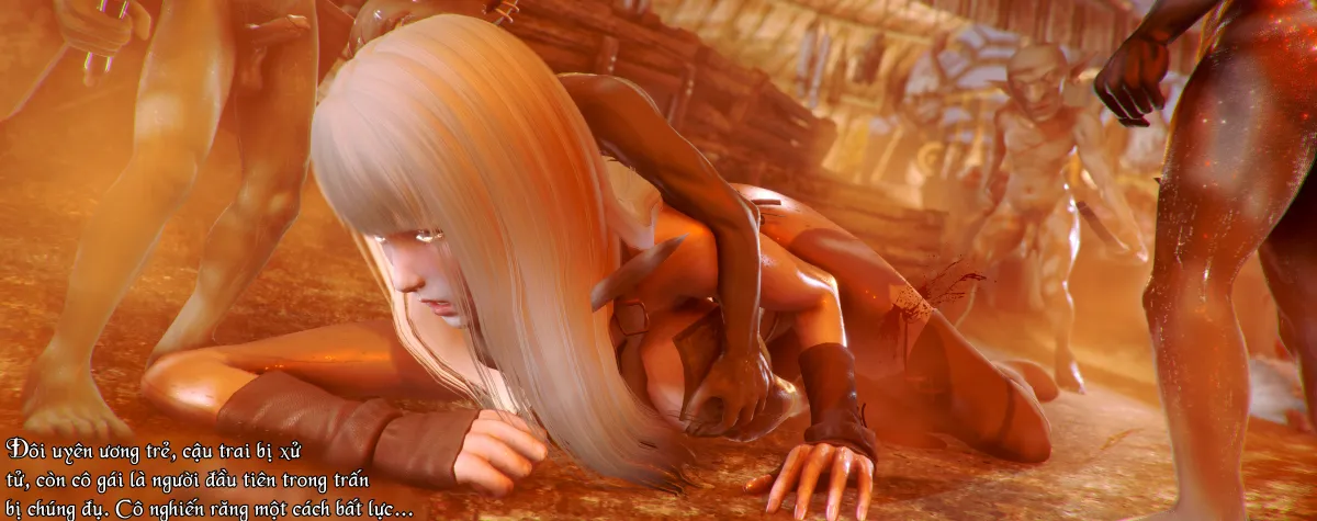 HentaiVN.net - Ảnh 13 - The Ultimate Goblin Gangbang 3 - Chap 3