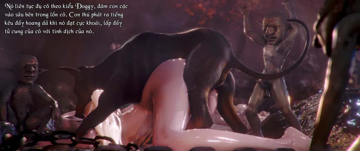 HentaiVN.net - Ảnh 17 - The Ultimate Goblin Gangbang 3 - Chap 7
