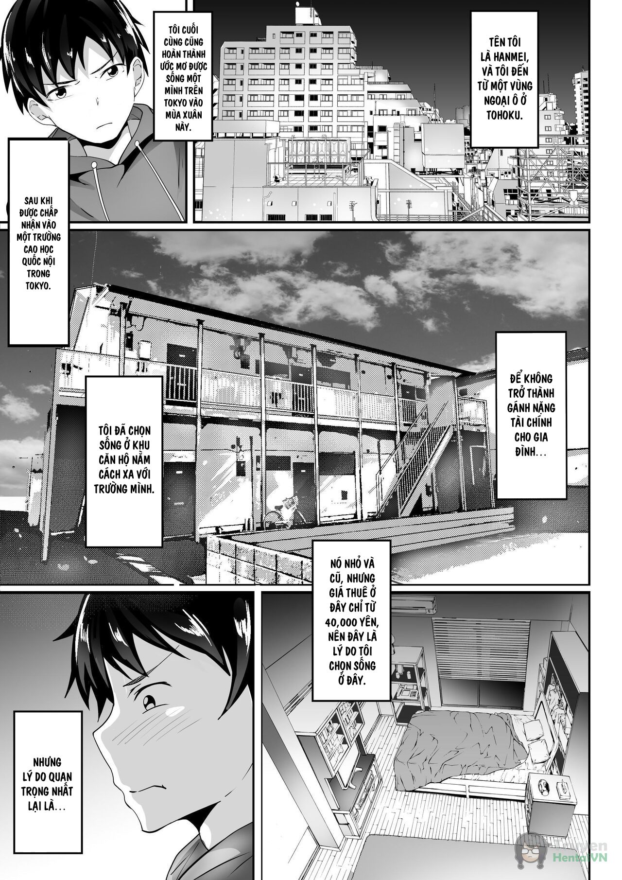 HentaiVN.net - Ảnh 4 - Cuộc sống tình dục ở thủ đô - Chap 1