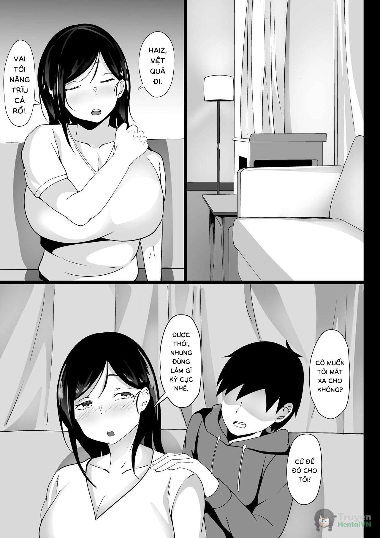HentaiVN.net - Ảnh 8 - Cuộc sống tình dục ở thủ đô - Chap 1