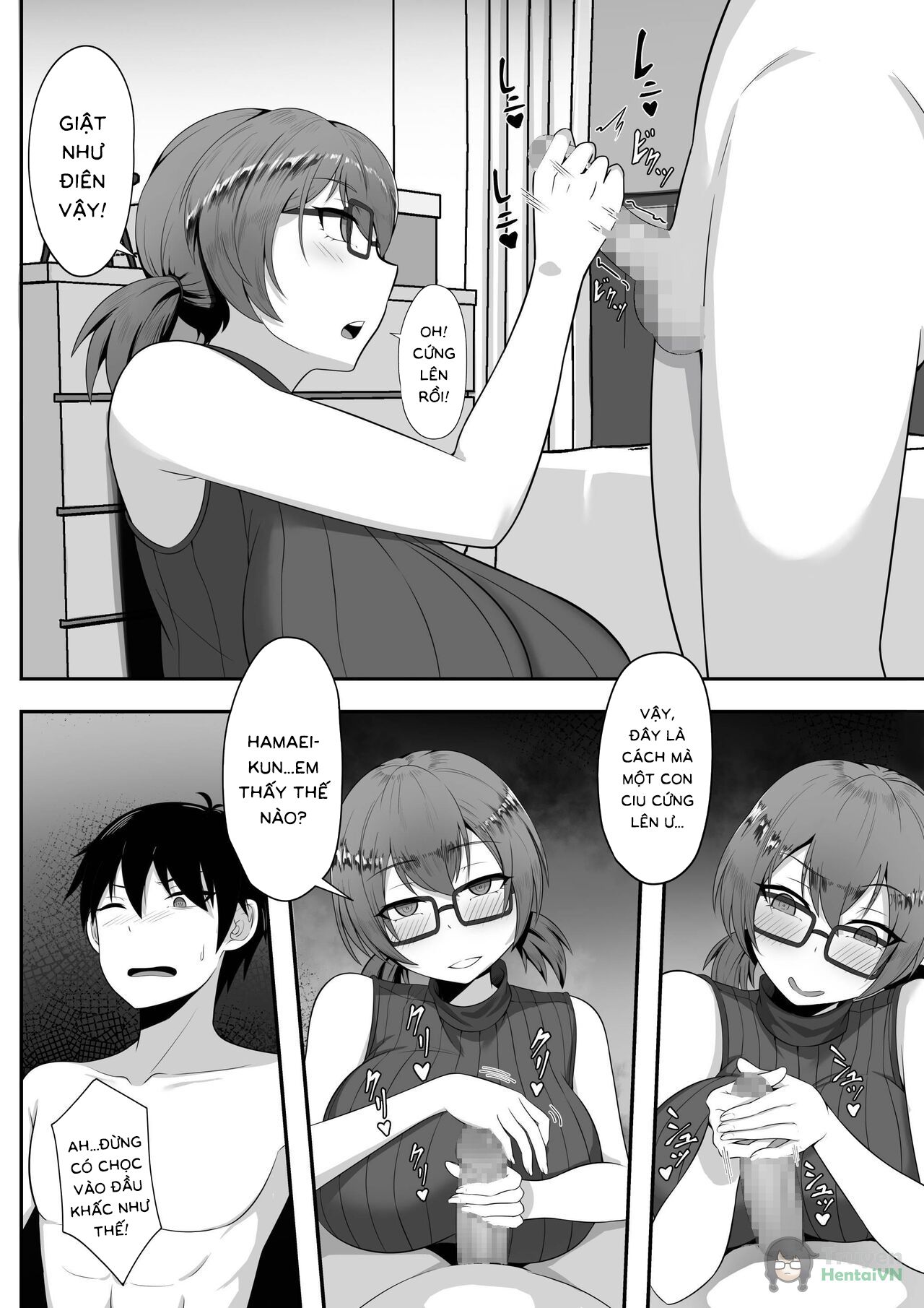 HentaiVN.net - Ảnh 13 - Cuộc sống tình dục ở thủ đô - Chap 3