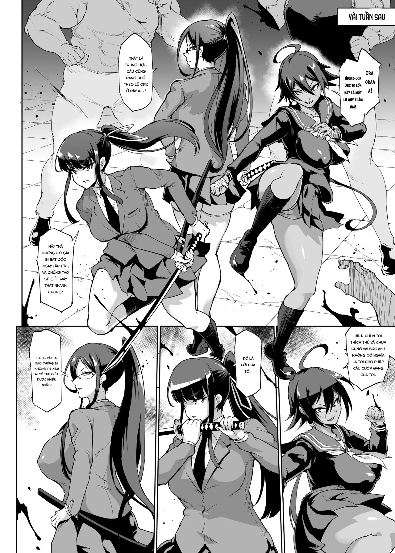 HentaiVN.net - Ảnh 16 - JK Taimabu Season 2 [JK退魔部 Season2] - Chap 19
