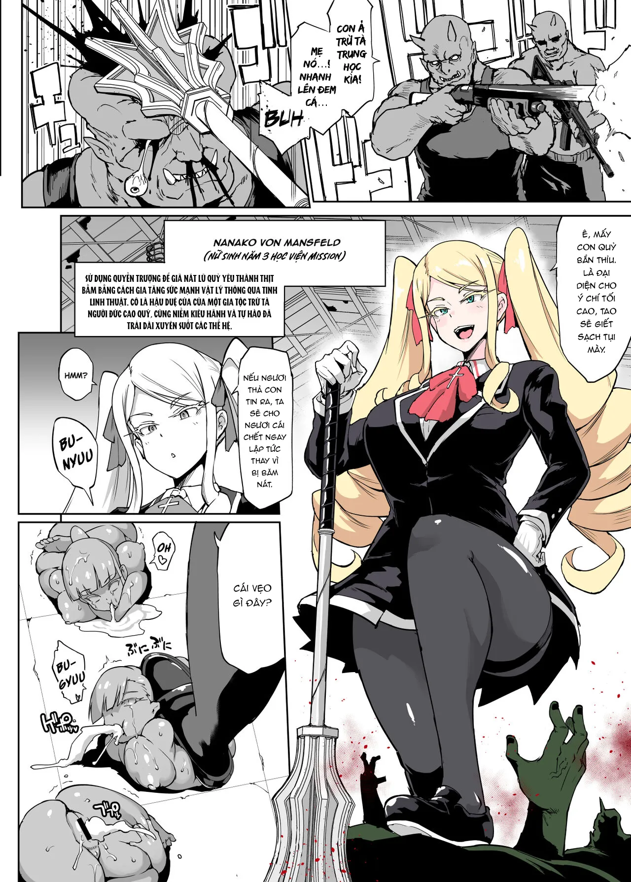 HentaiVN.net - Ảnh 9 - JK Taimabu Season 2 [JK退魔部 Season2] - Chap 21