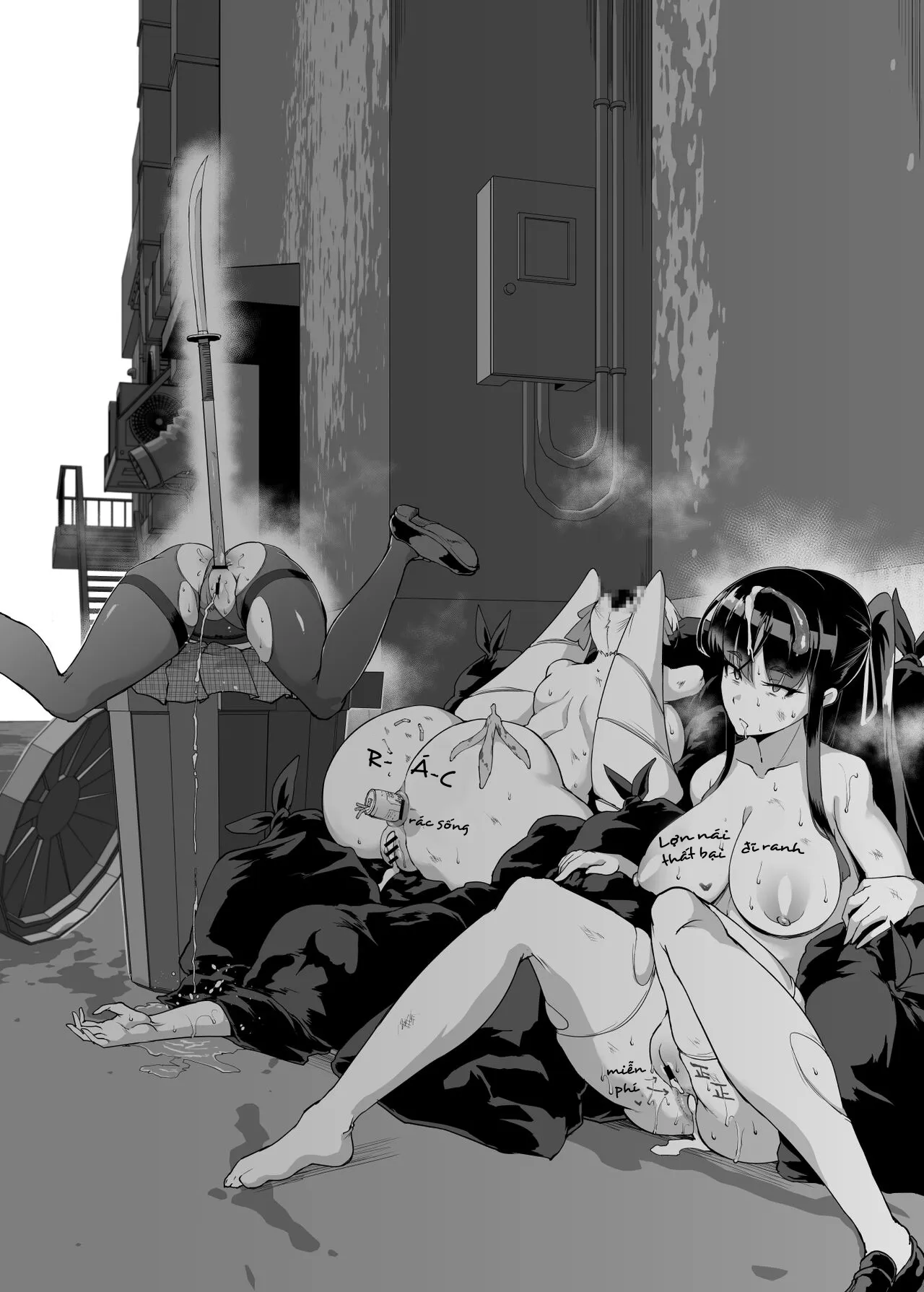 HentaiVN.net - Ảnh 24 - JK Taimabu Season 2 [JK退魔部 Season2] - Chap 22