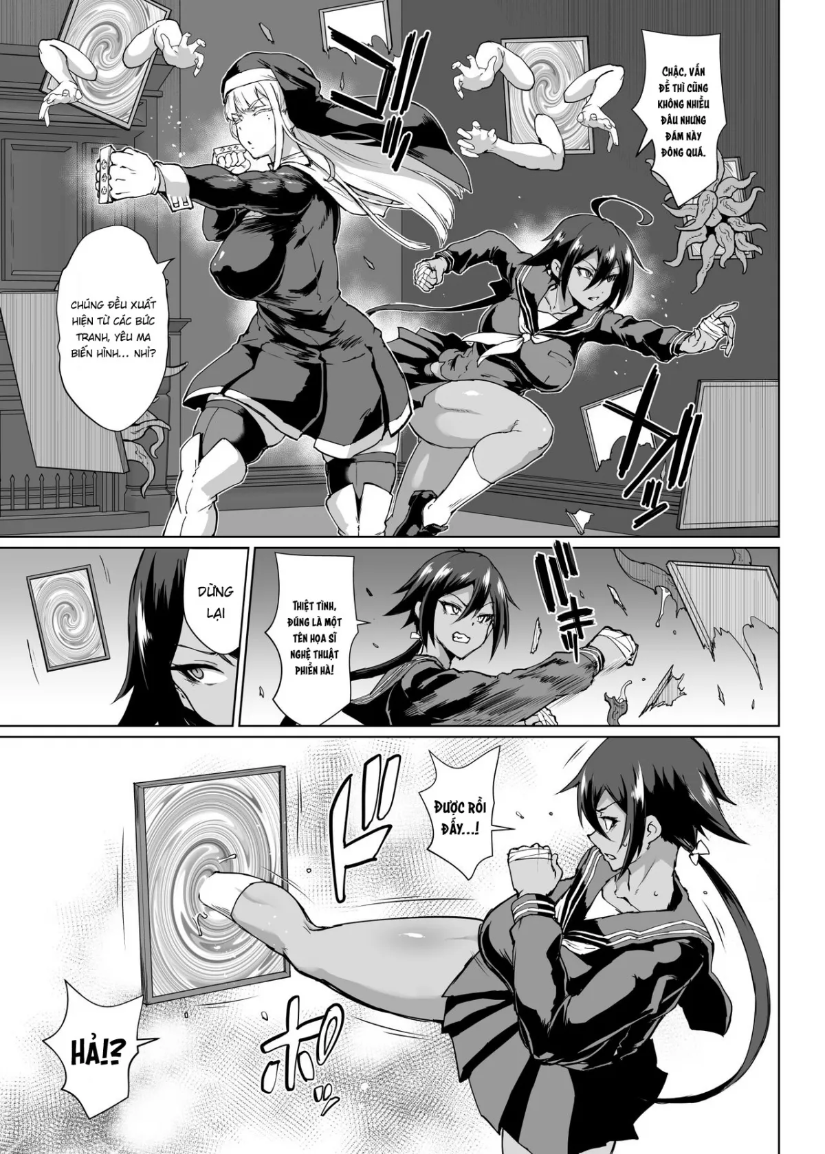 HentaiVN.net - Ảnh 12 - JK Taimabu Season 2 [JK退魔部 Season2] - Chap 25