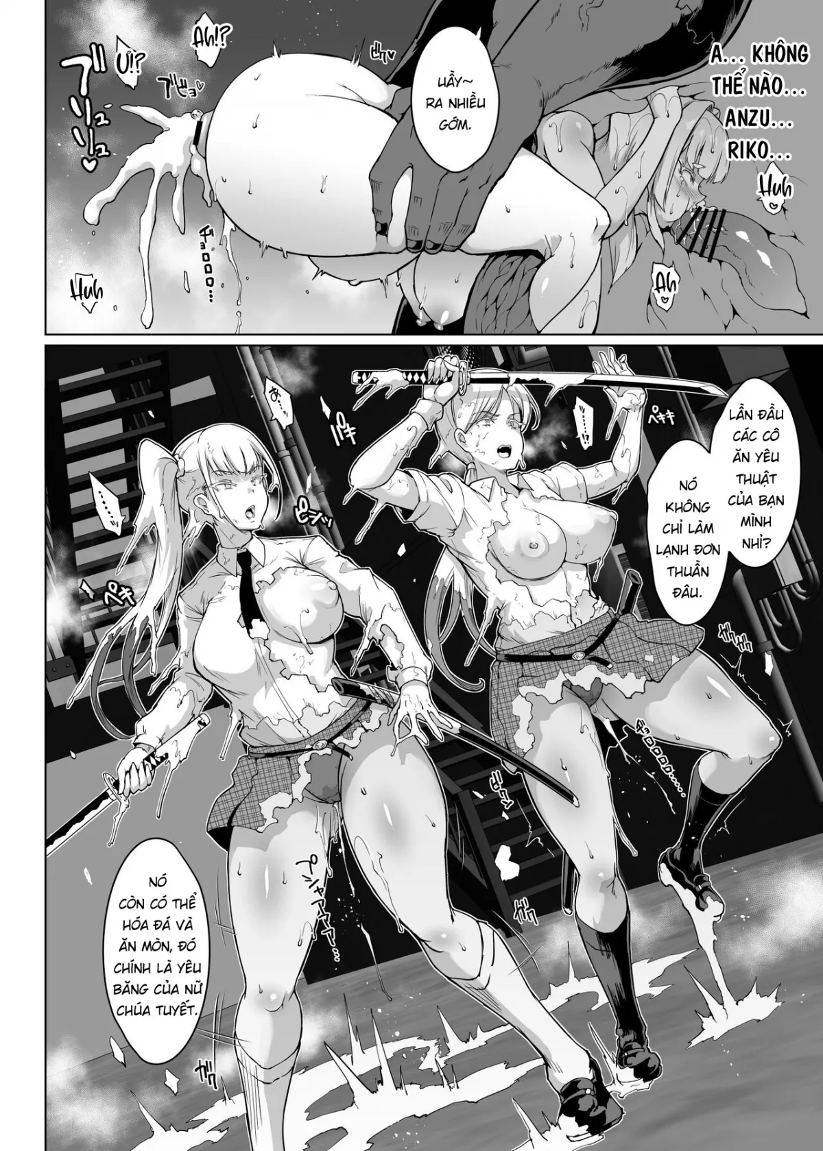 HentaiVN.net - Ảnh 3 - JK Taimabu Season 2 [JK退魔部 Season2] - Chap 25