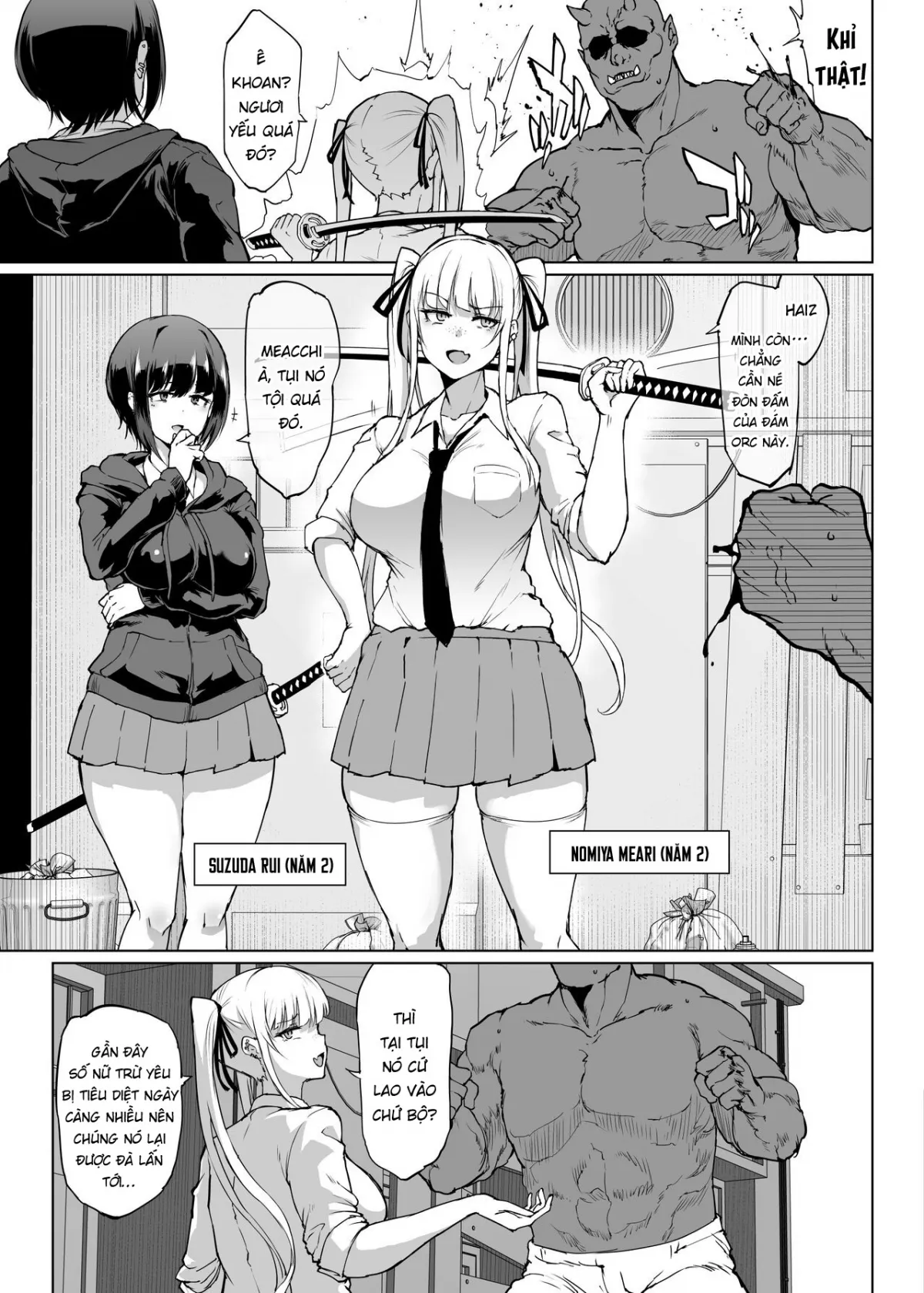 HentaiVN.net - Ảnh 26 - JK Taimabu Season 2 [JK退魔部 Season2] - Chap 26