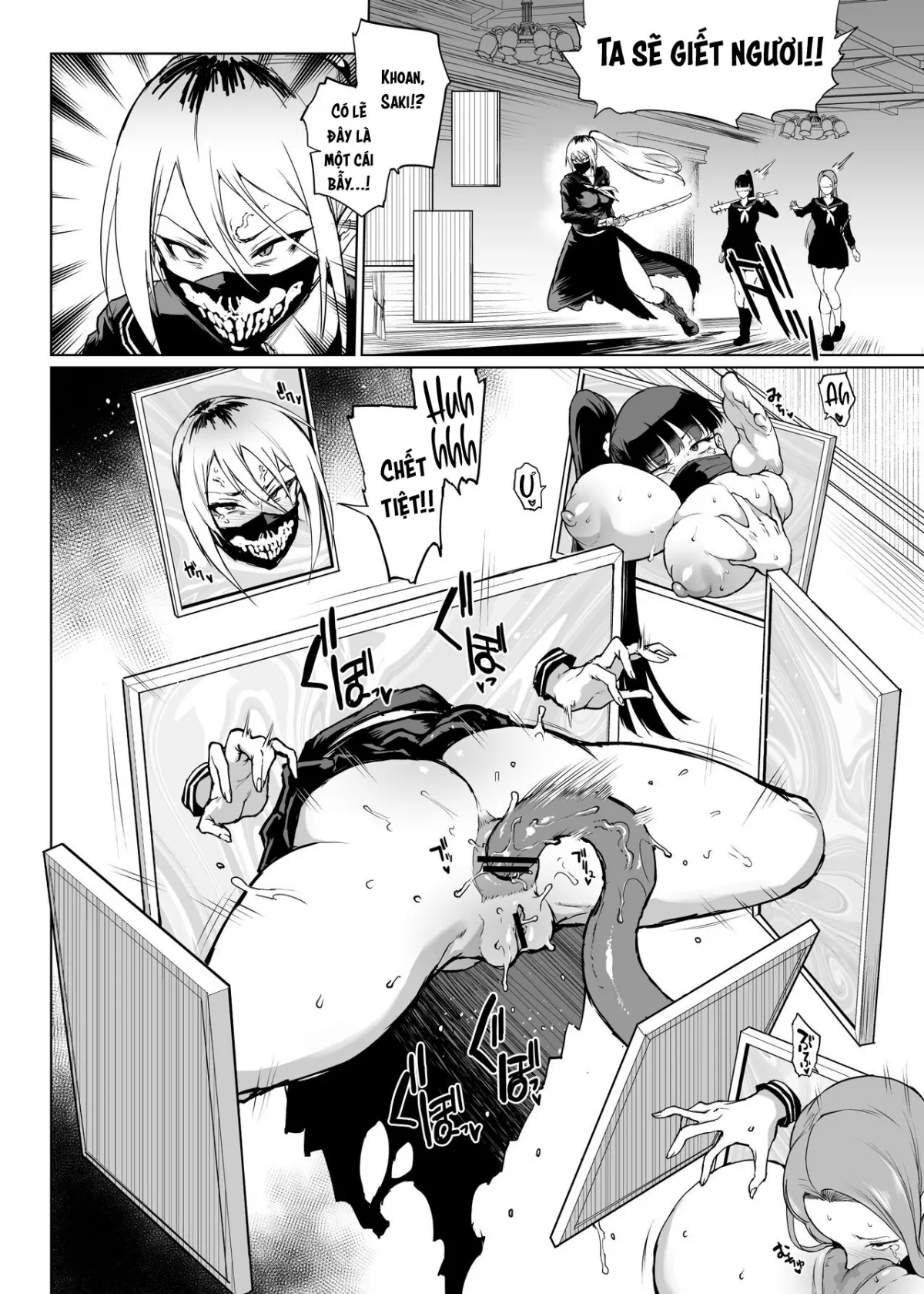HentaiVN.net - Ảnh 5 - JK Taimabu Season 2 [JK退魔部 Season2] - Chap 26
