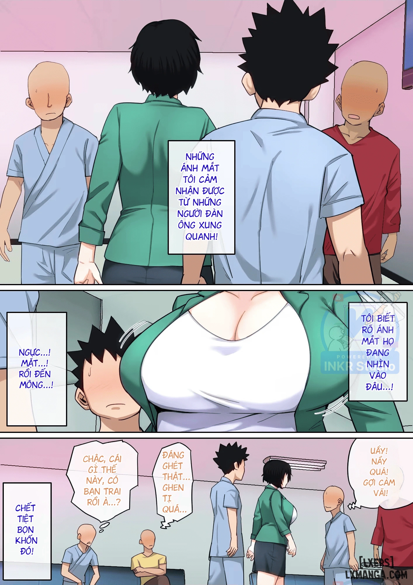 HentaiVN.net - Ảnh 28 - Nyuuin-chuu no Muramura wa Okaa-san de. 2 - Chap 1
