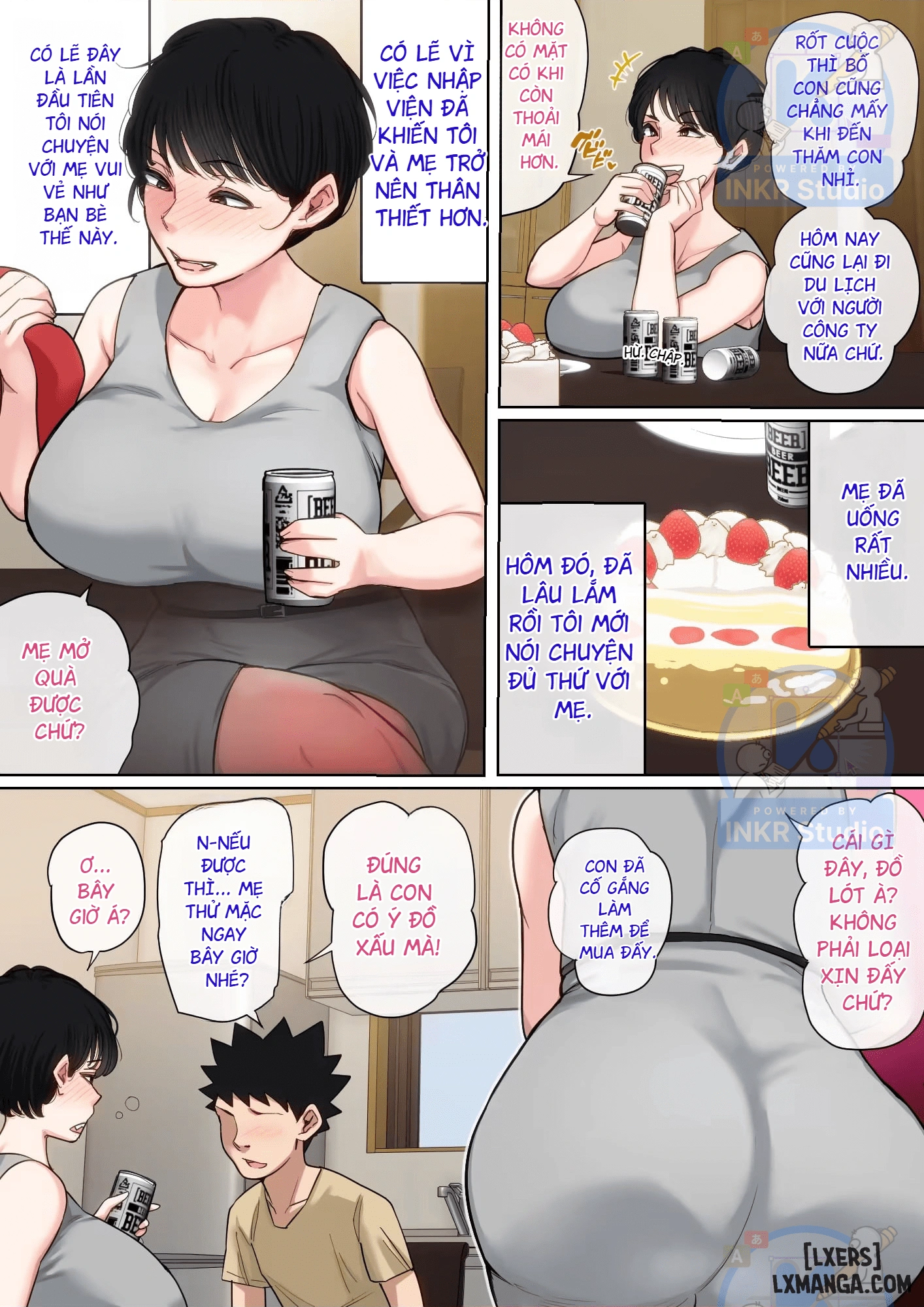 HentaiVN.net - Ảnh 9 - Nyuuin-chuu no Muramura wa Okaa-san de. 2 - Chap 2