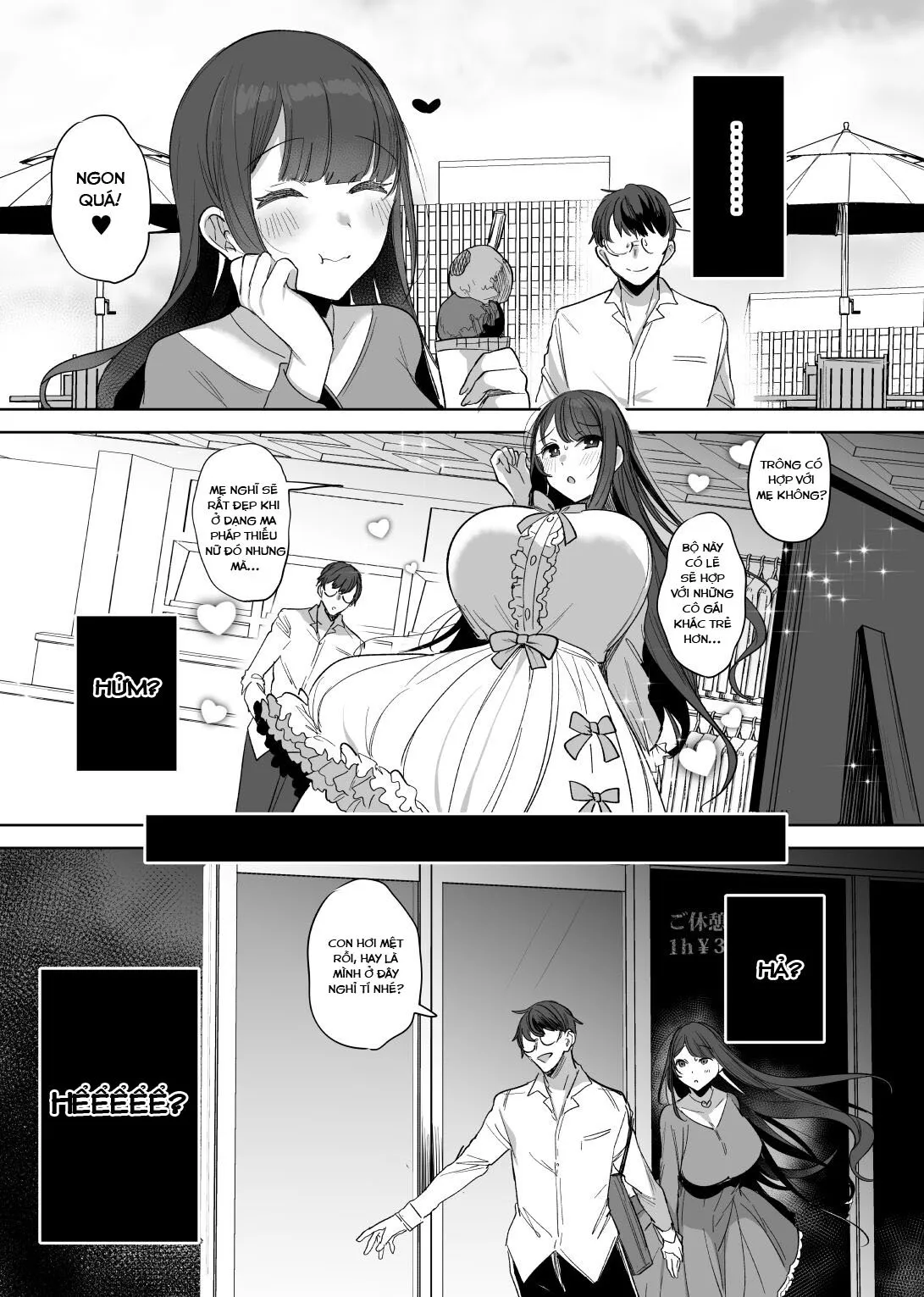 HentaiVN.net - Ảnh 3 - Mẹ tôi là ma pháp thiếu nữ [Mahou Shoujo Okaa-san] - Chap 1