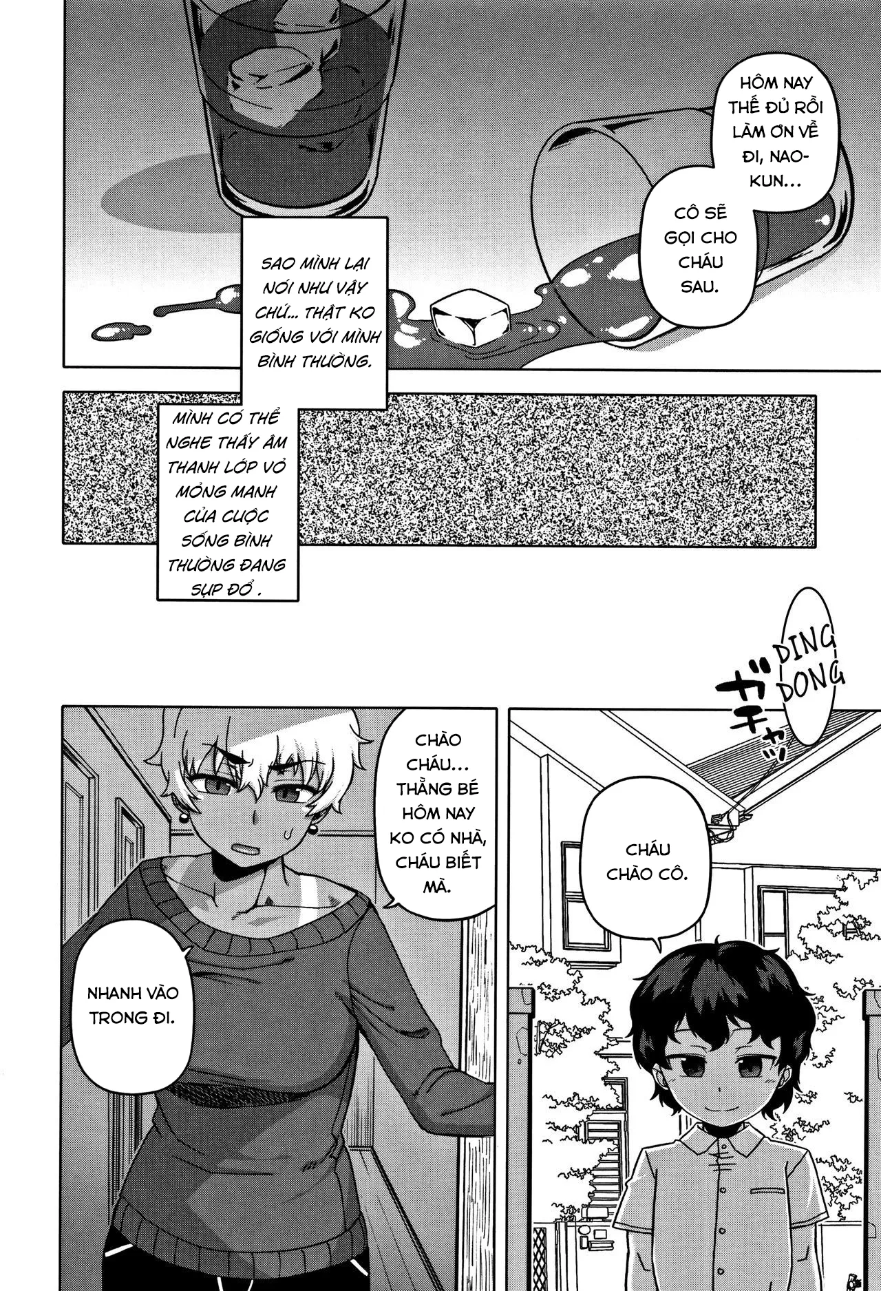 HentaiVN.net - Ảnh 14 - Chịch mẹ thằng bạn thân [Hitozuma A-san to Musuko no Yuujin N-kun; Married wife A and son's friend N-kun] - Chap 1