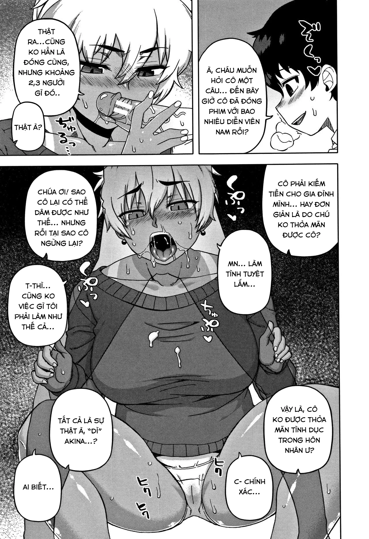 HentaiVN.net - Ảnh 17 - Chịch mẹ thằng bạn thân [Hitozuma A-san to Musuko no Yuujin N-kun; Married wife A and son's friend N-kun] - Chap 1