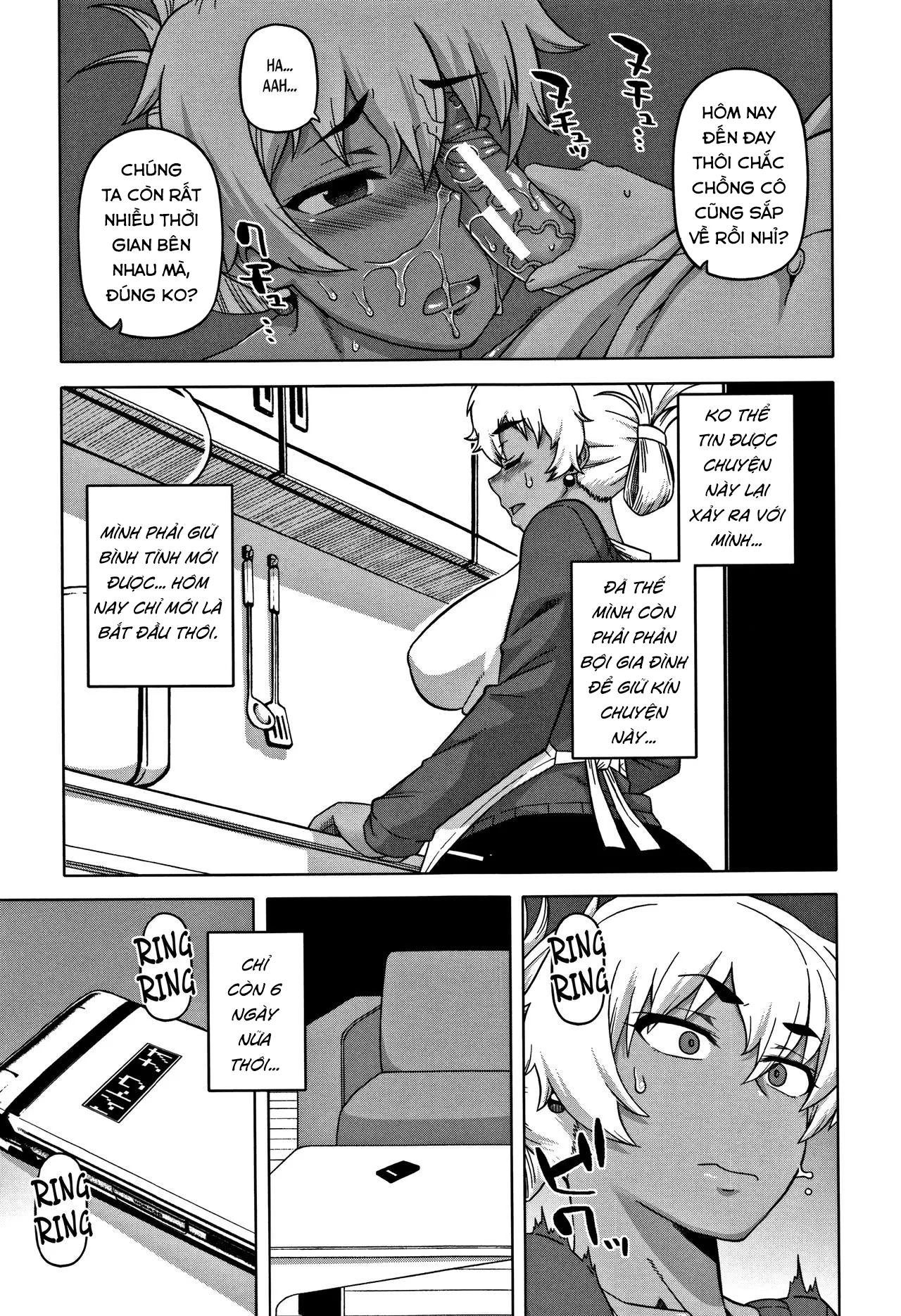 HentaiVN.net - Ảnh 21 - Chịch mẹ thằng bạn thân [Hitozuma A-san to Musuko no Yuujin N-kun; Married wife A and son's friend N-kun] - Chap 1