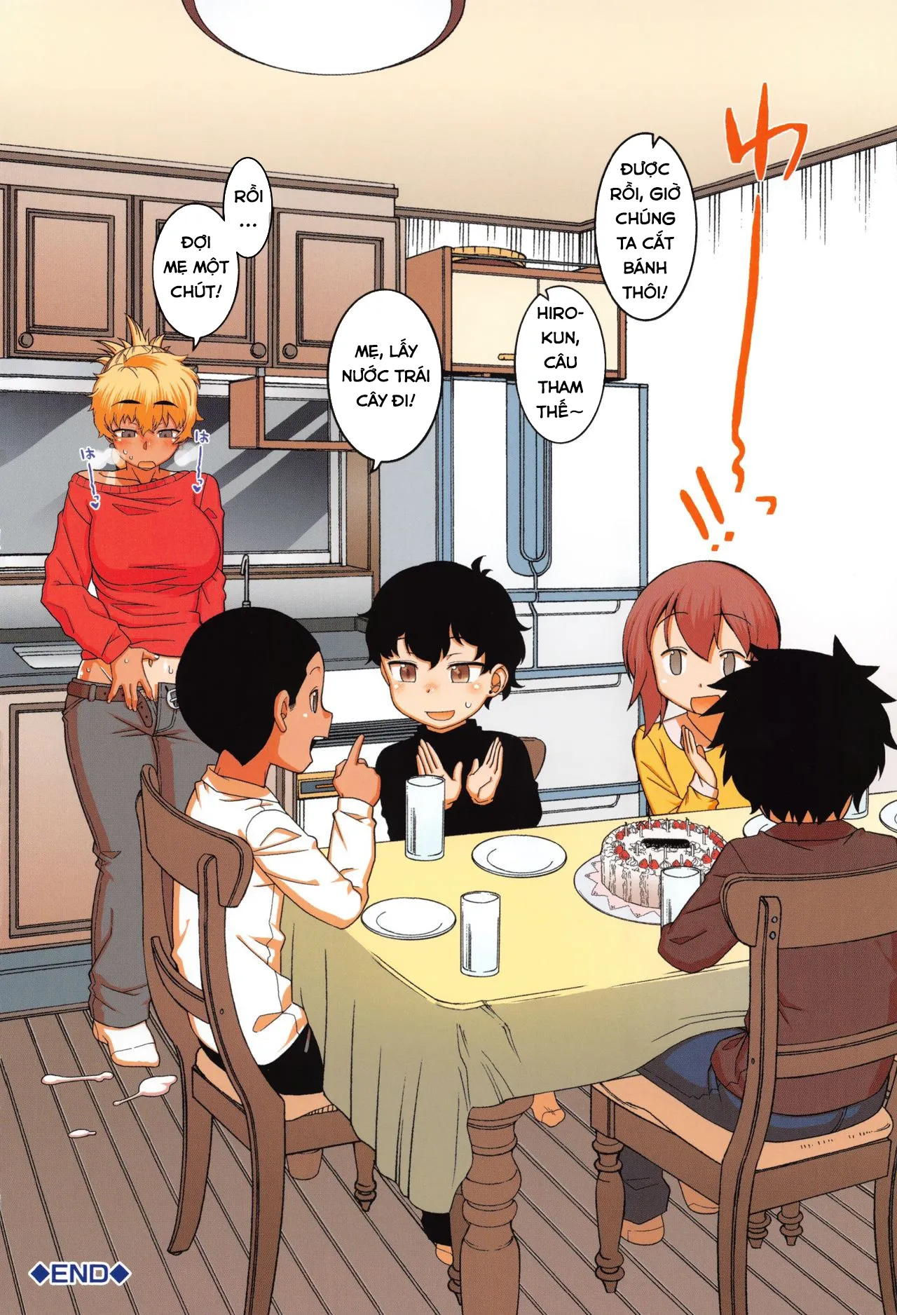 HentaiVN.net - Ảnh 8 - Chịch mẹ thằng bạn thân [Hitozuma A-san to Musuko no Yuujin N-kun; Married wife A and son's friend N-kun] - Chap 1