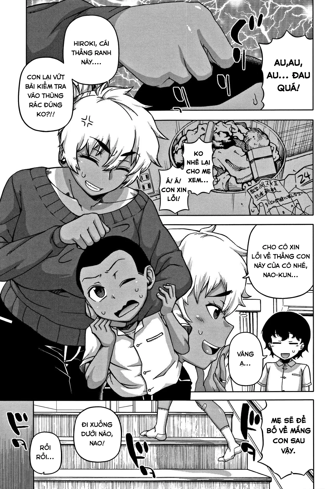 HentaiVN.net - Ảnh 9 - Chịch mẹ thằng bạn thân [Hitozuma A-san to Musuko no Yuujin N-kun; Married wife A and son's friend N-kun] - Chap 1